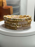 Queen Set Nude/ Gold