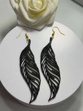 Leaf Earrings (multiple colors)